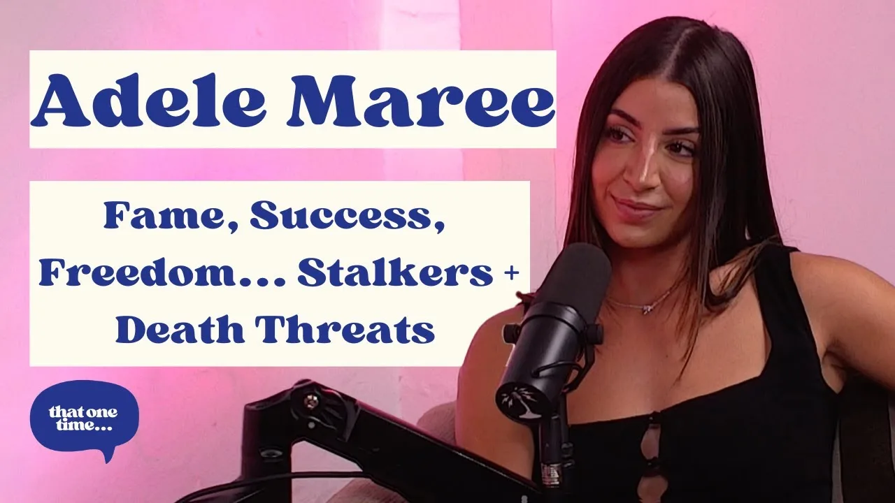 Adele Maree - Becoming a Full Time Content Creator and Podcast Host, the Dark Side of Fame, the Power of Therapy, & Content Creation Strategy artwork