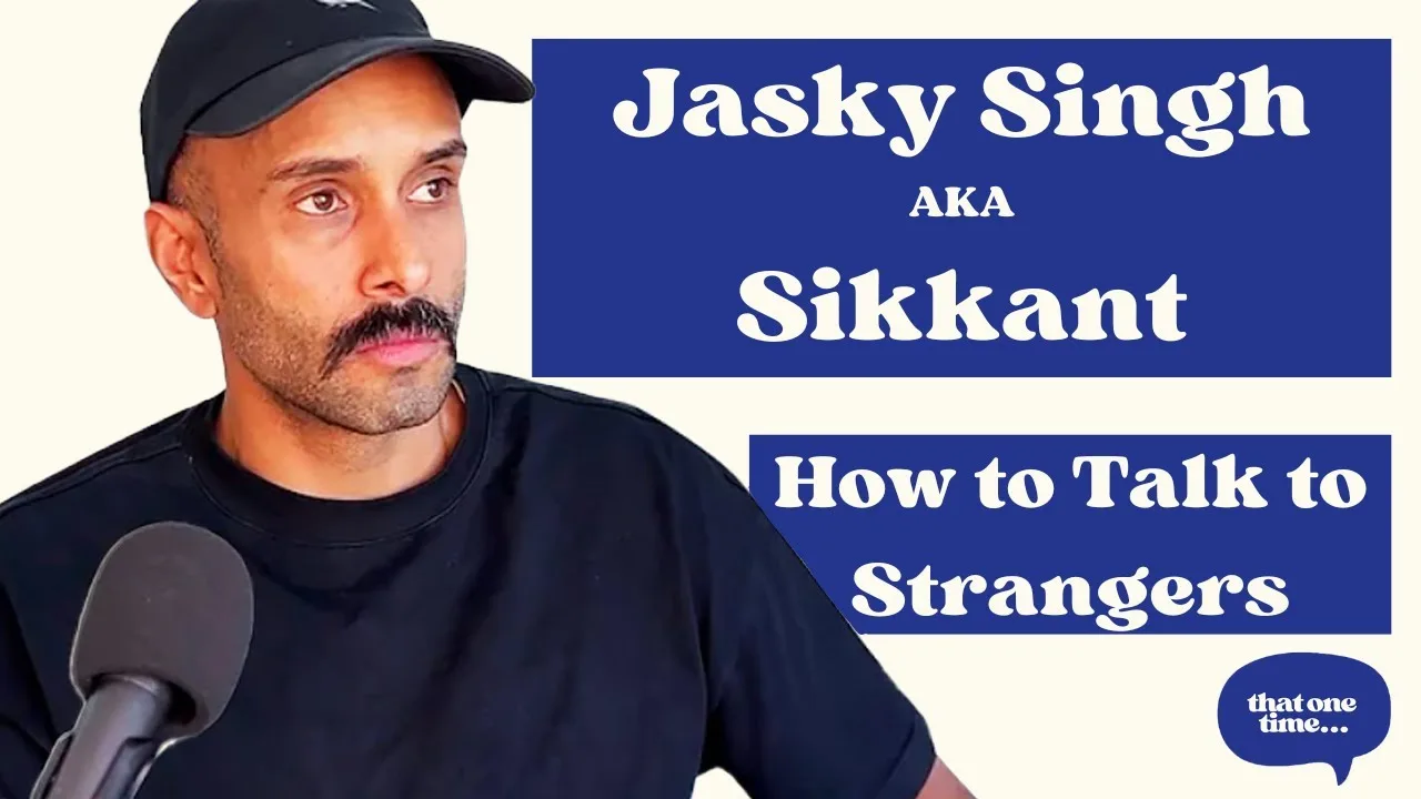 The Art of Conversation, How to Comfortably Talk to Anyone - Jasky Singh AKA Sikkant artwork