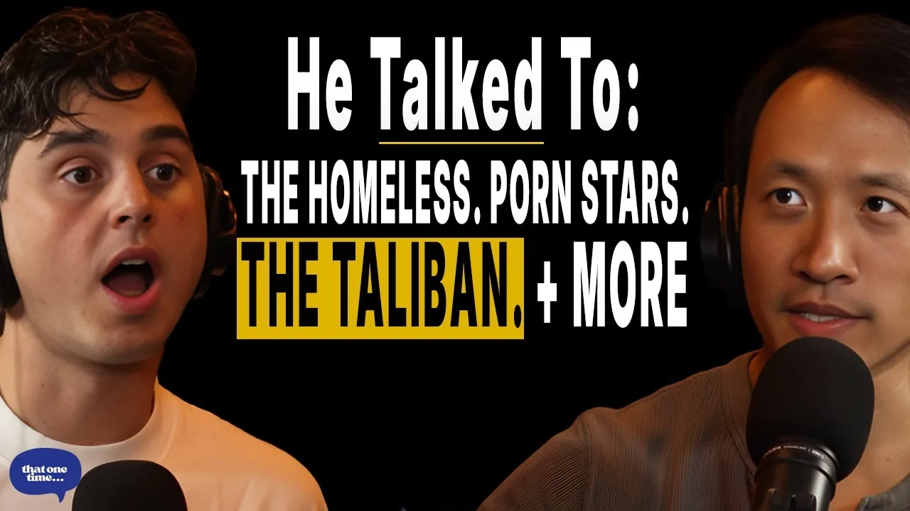 Eric Jeng | "He Wanted to Shoot Me" Lessons Learnt From Interviewed 2000 Strangers: The Homeless, Porn Stars, The Taliban, + More artwork