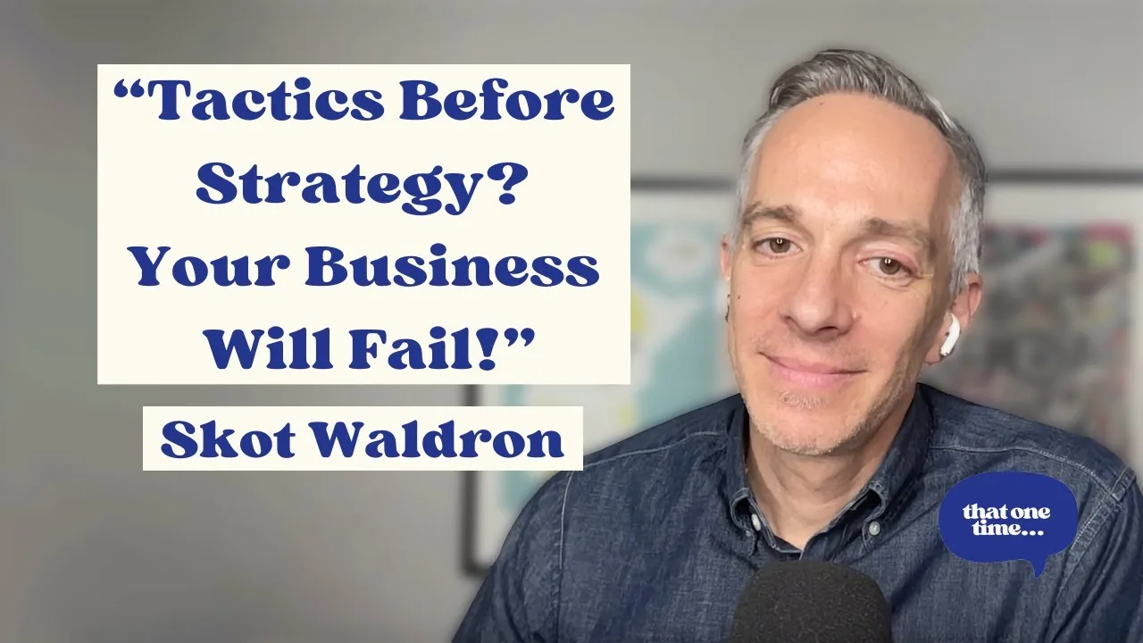 Unpacking The Secrets of Branding and Leadership - Skot Waldron artwork