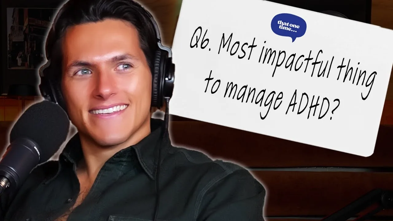 The Single Most Impactful Thing to Manage ADHD — Rapid Fire Questions With Andrés Preschel artwork