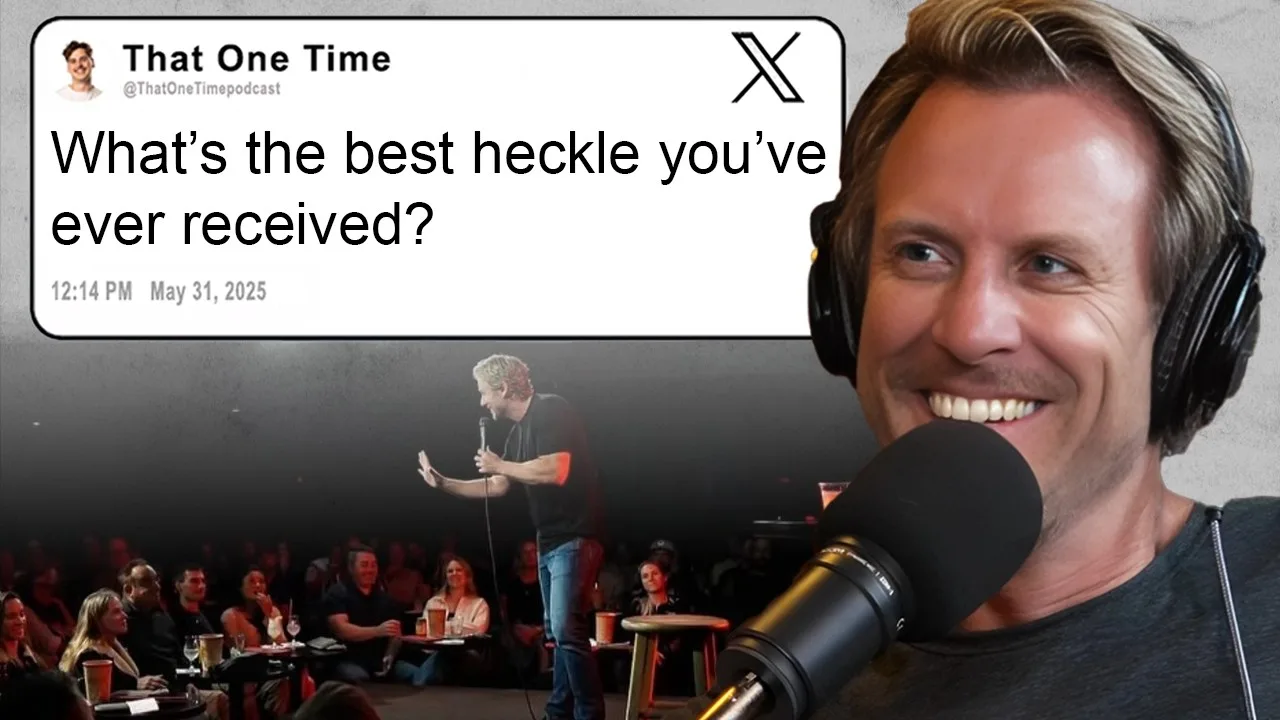 Comedian Monty Franklin Answers Stand Up Questions on Bombing, Hecklers & Joke Writing artwork
