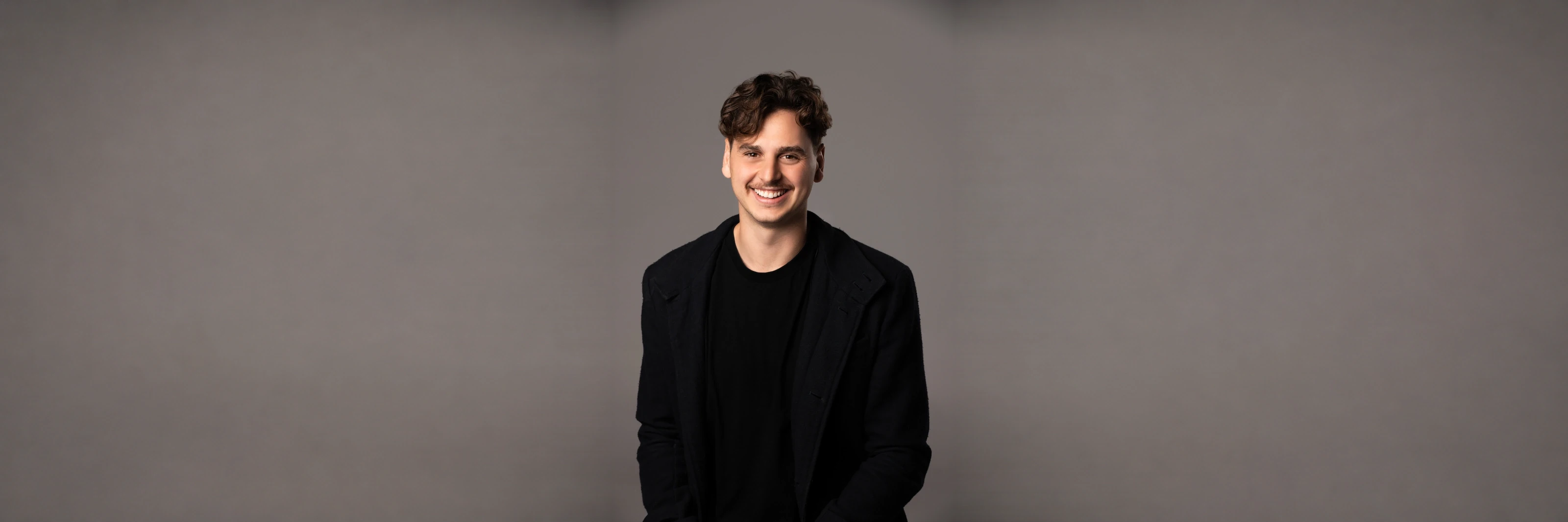 Adam Metwally in the studio